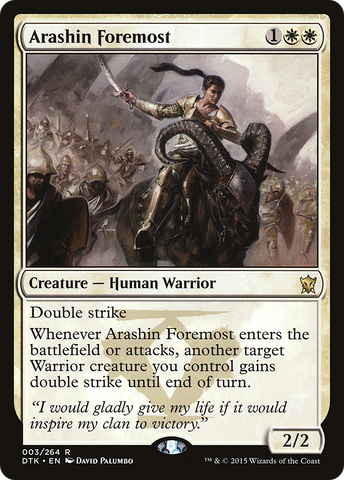 Arashin Foremost [Dragons of Tarkir] - The Mythic Store | 24h Order Processing