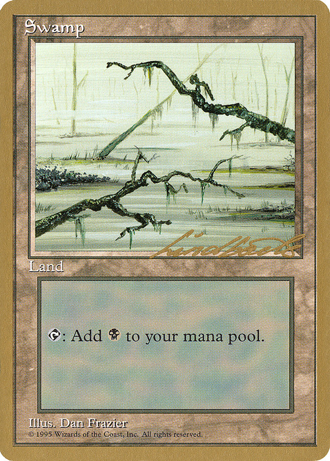 Swamp (ll371) (Leon Lindback) [Pro Tour Collector Set] - The Mythic Store | 24h Order Processing