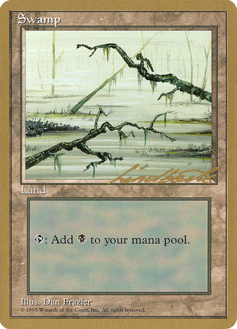 Swamp (ll371) (Leon Lindback) [Pro Tour Collector Set] - The Mythic Store | 24h Order Processing