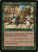 Monstrous Growth (With Flavor Text) [Portal] - The Mythic Store | 24h Order Processing