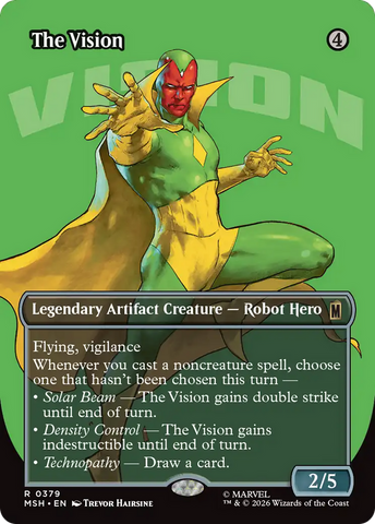 The Vision (Borderless) [Marvel Super Heroes] - The Mythic Store | 24h Order Processing