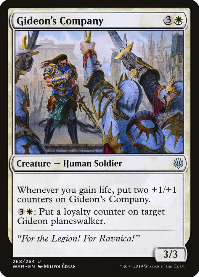 Gideon's Company [War of the Spark] - The Mythic Store | 24h Order Processing