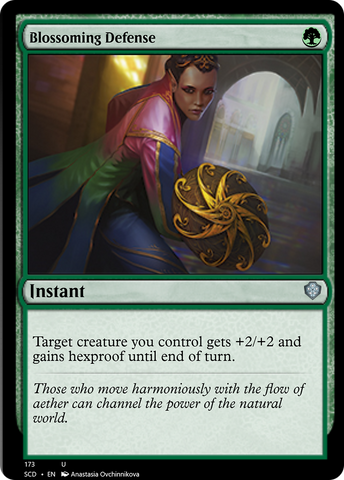Blossoming Defense [Starter Commander Decks] - The Mythic Store | 24h Order Processing