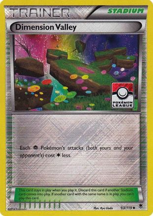 Dimension Valley (93/119) (League Promo) [XY: Phantom Forces] - The Mythic Store | 24h Order Processing