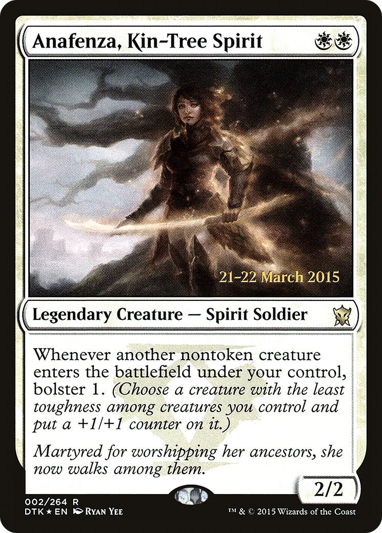 Anafenza, Kin-Tree Spirit [Dragons of Tarkir Prerelease Promos] - The Mythic Store | 24h Order Processing
