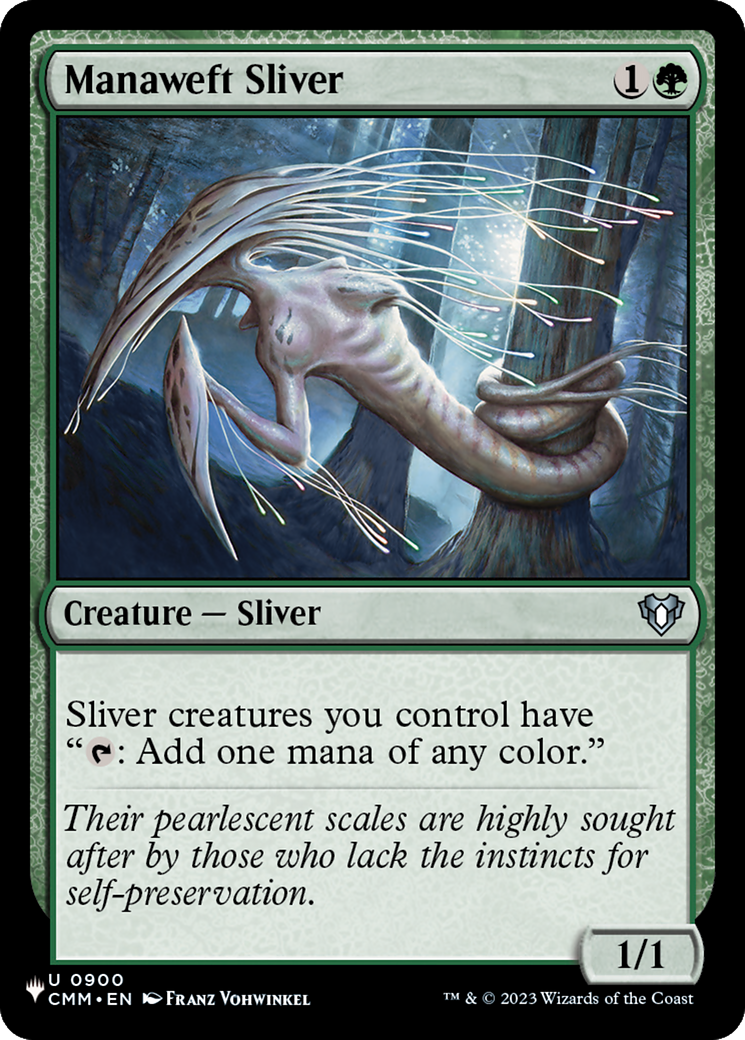 Manaweft Sliver (CMM) [The List] - The Mythic Store | 24h Order Processing