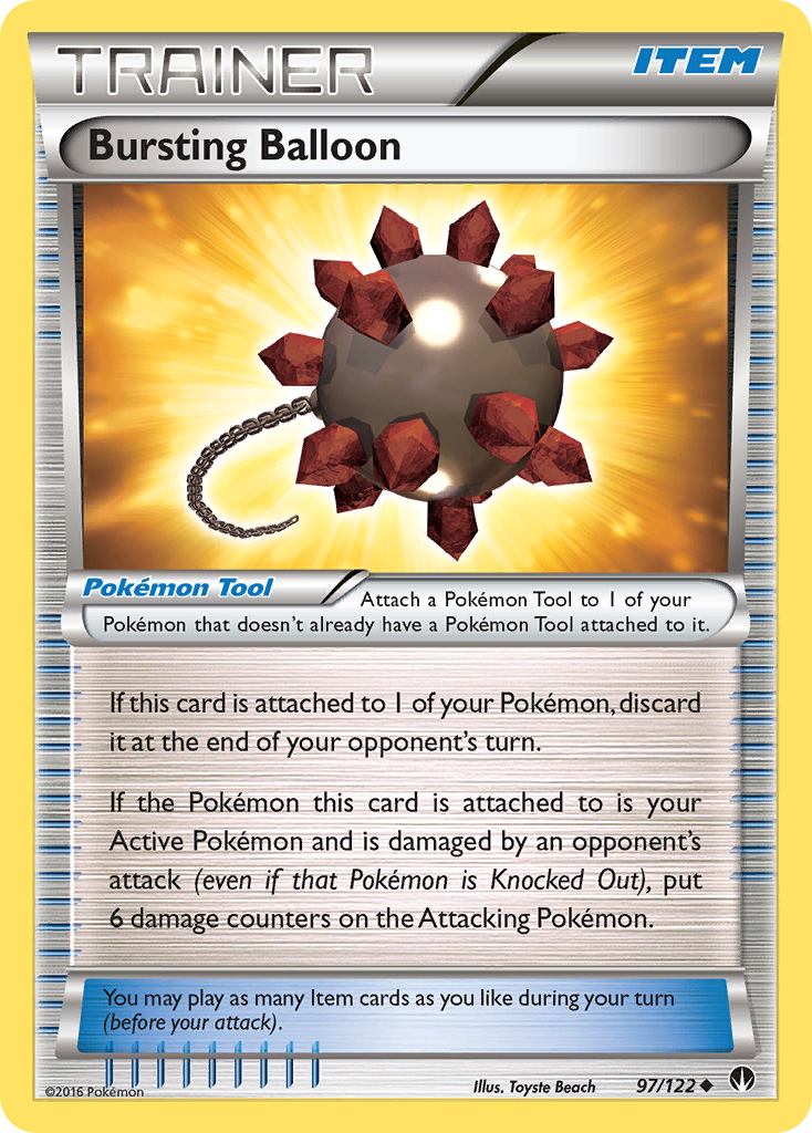Bursting Balloon (97/122) [XY: BREAKpoint] - The Mythic Store | 24h Order Processing
