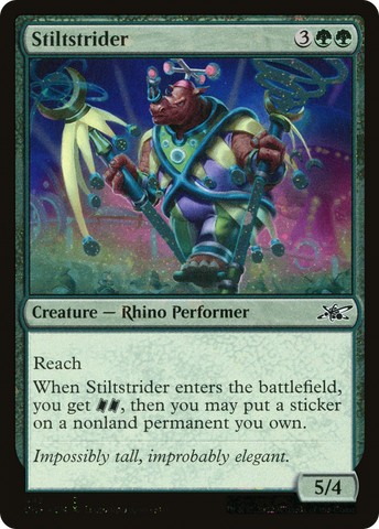 Stiltstrider (Galaxy Foil) [Unfinity] - The Mythic Store | 24h Order Processing
