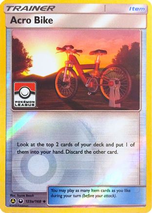Acro Bike (123a/168) (League Promo) [Sun & Moon: Celestial Storm] - The Mythic Store | 24h Order Processing