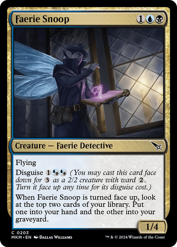 Faerie Snoop [Murders at Karlov Manor] - The Mythic Store | 24h Order Processing