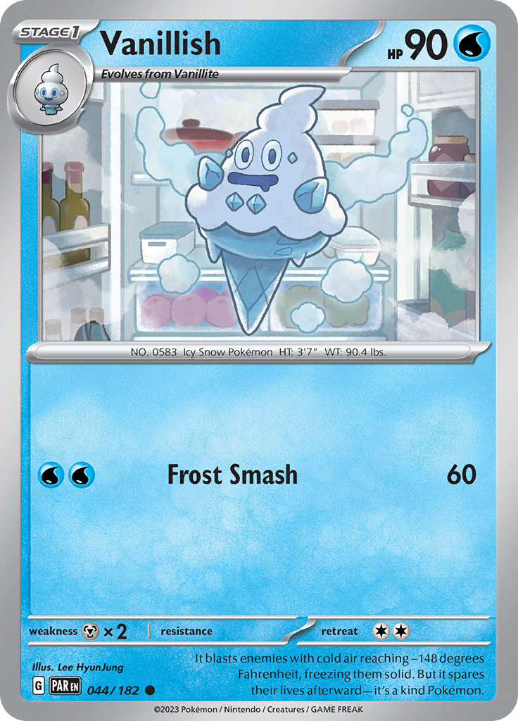 Vanillish (044/182) [Scarlet & Violet: Paradox Rift] - The Mythic Store | 24h Order Processing