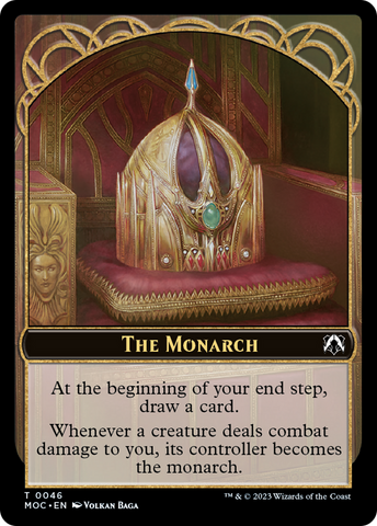 The Monarch // Shapeshifter Double-Sided Token [March of the Machine Commander Tokens] - The Mythic Store | 24h Order Processing