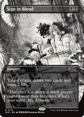 Sign in Blood [Secret Lair Drop Series]