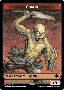 Goblin Token [Dominaria Remastered Tokens] - The Mythic Store | 24h Order Processing