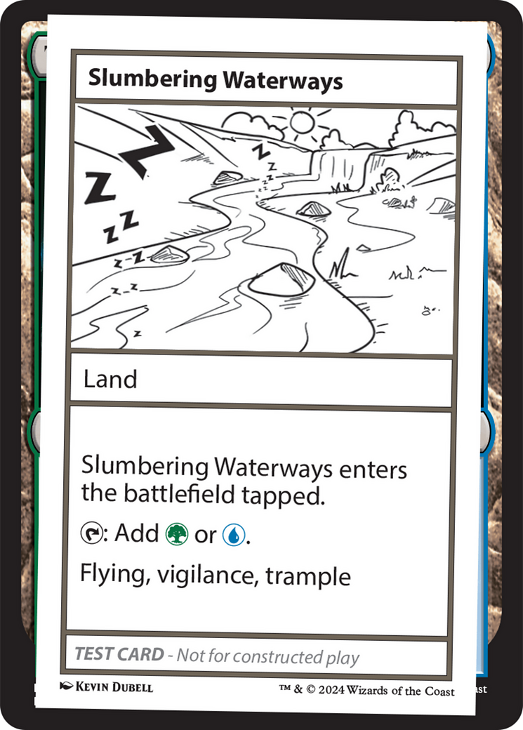 Slumbering Waterways [Mystery Booster 2 Playtest Cards] - The Mythic Store | 24h Order Processing