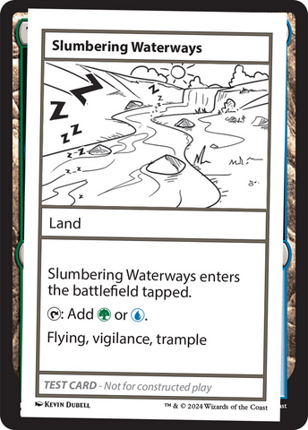 Slumbering Waterways [Mystery Booster 2 Playtest Cards] - The Mythic Store | 24h Order Processing