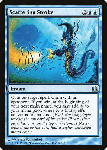 Scattering Stroke [Commander 2011] - The Mythic Store | 24h Order Processing