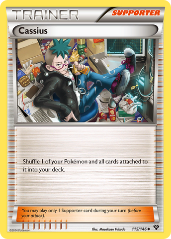 Cassius (115/146) [XY: Base Set] - The Mythic Store | 24h Order Processing