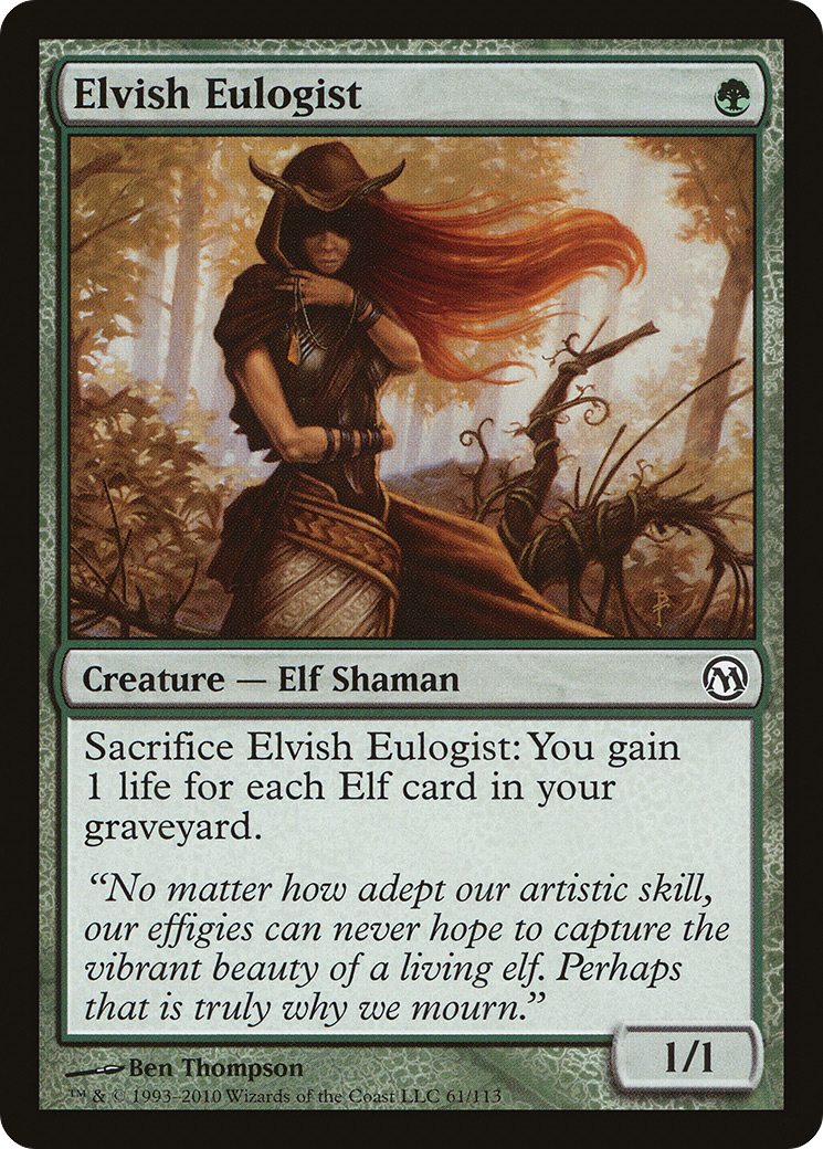 Elvish Eulogist [Duels of the Planeswalkers] - The Mythic Store | 24h Order Processing