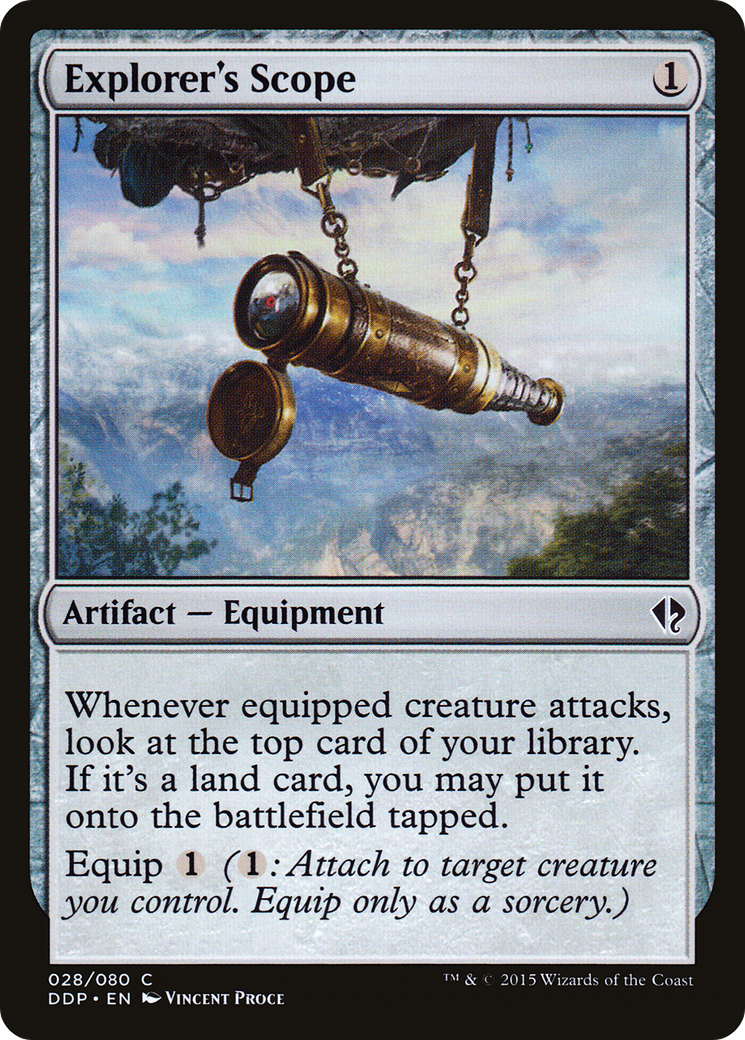 Explorer's Scope [Duel Decks: Zendikar vs. Eldrazi] - The Mythic Store | 24h Order Processing