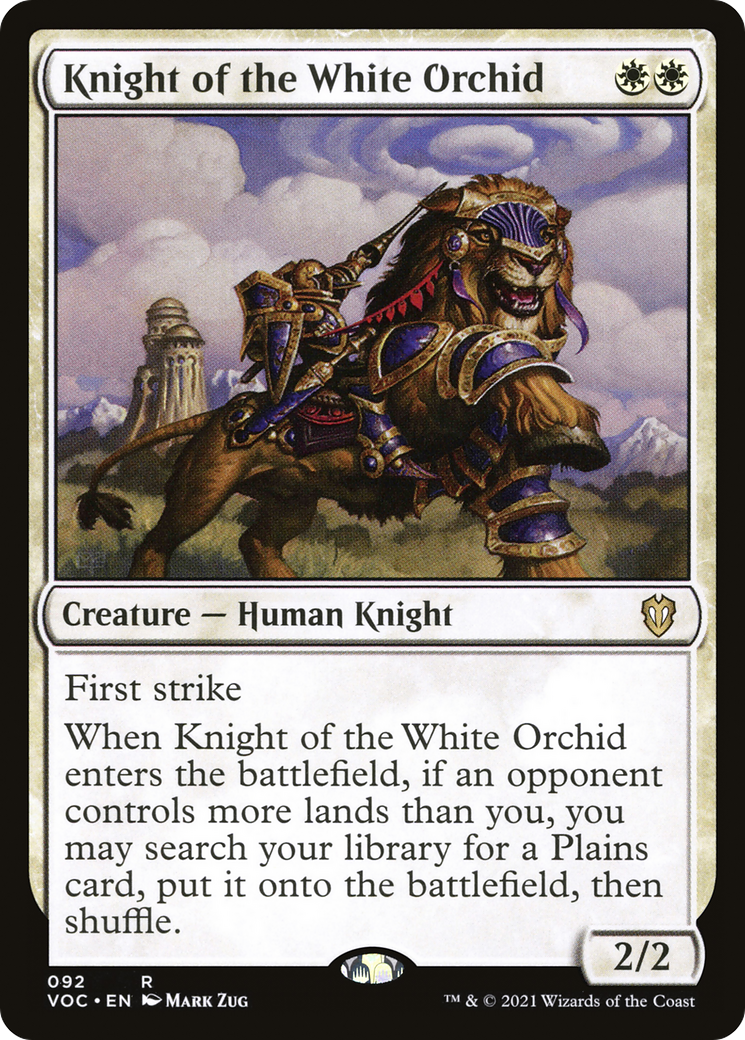 Knight of the White Orchid [Innistrad: Crimson Vow Commander] - The Mythic Store | 24h Order Processing