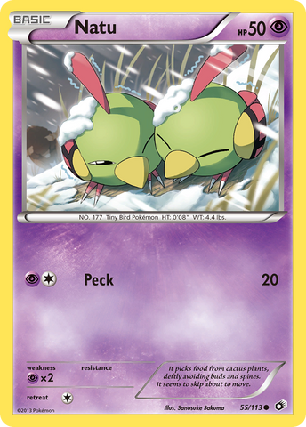 Natu (55/113) [Black & White: Legendary Treasures] - The Mythic Store | 24h Order Processing