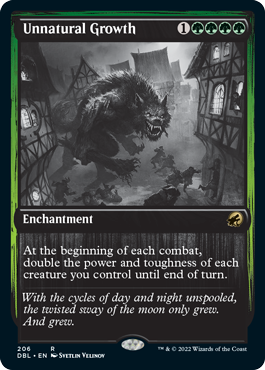 Unnatural Growth [Innistrad: Double Feature] - The Mythic Store | 24h Order Processing