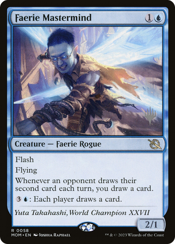 Faerie Mastermind (Promo Pack) [March of the Machine Promos] - The Mythic Store | 24h Order Processing