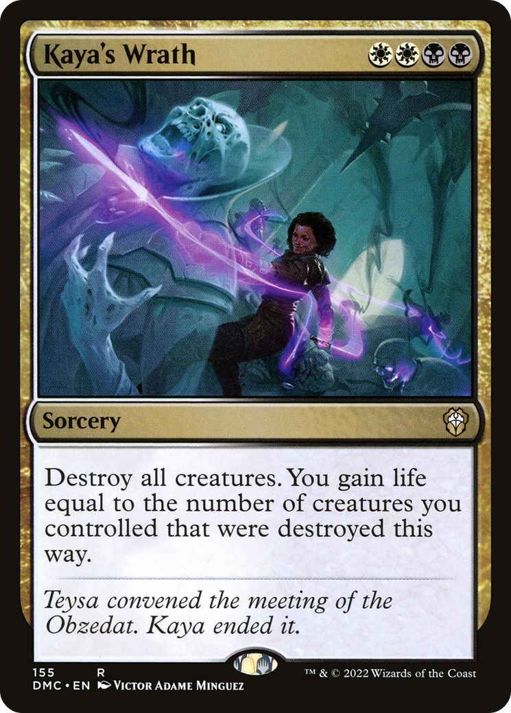 Kaya's Wrath [Dominaria United Commander] - The Mythic Store | 24h Order Processing