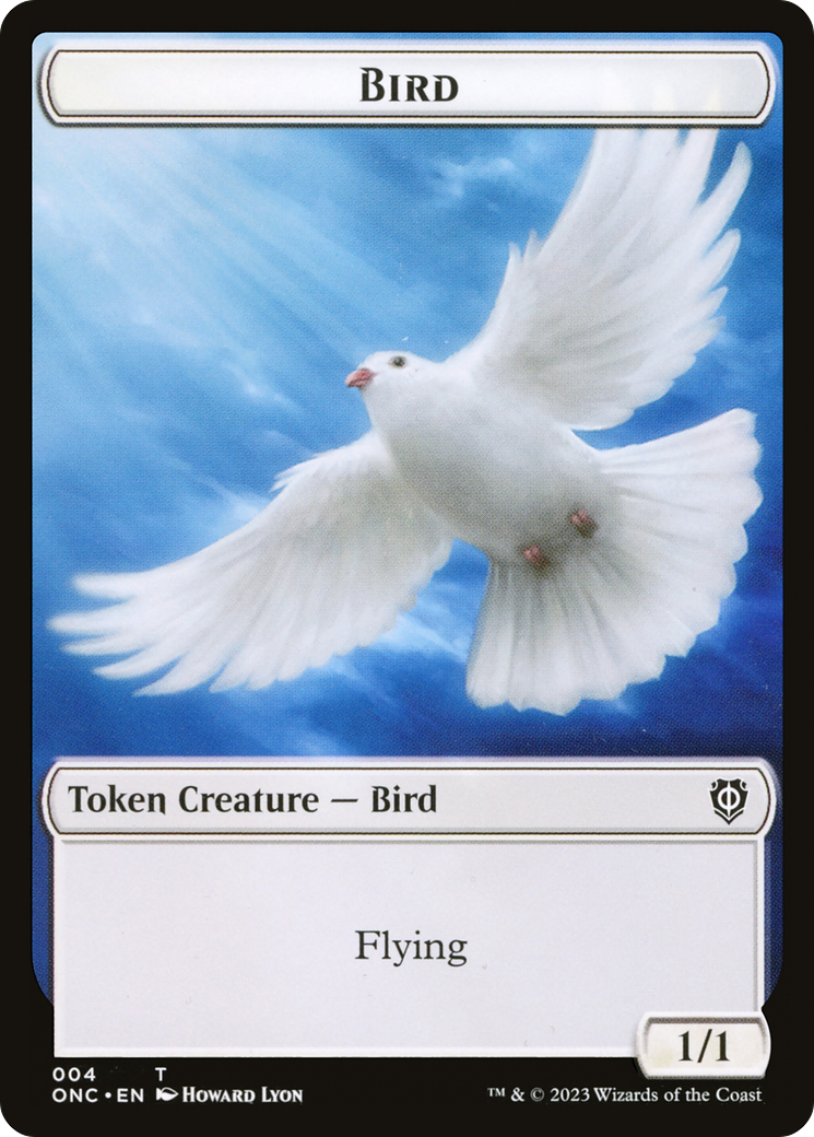 Bird // Cat Double-Sided Token [Phyrexia: All Will Be One Commander Tokens] - The Mythic Store | 24h Order Processing