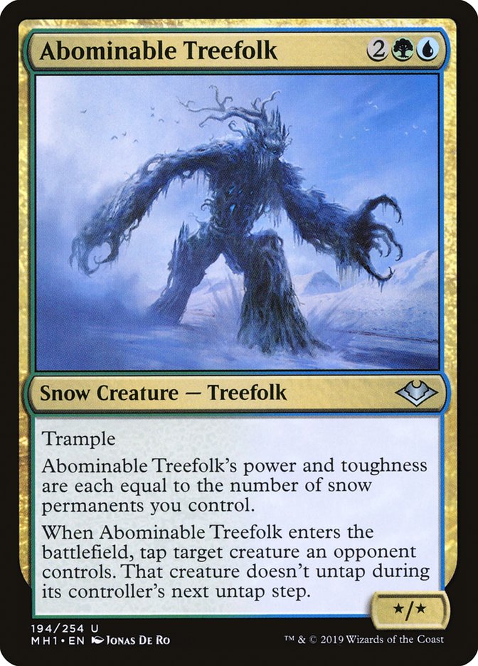 Abominable Treefolk [Modern Horizons] - The Mythic Store | 24h Order Processing