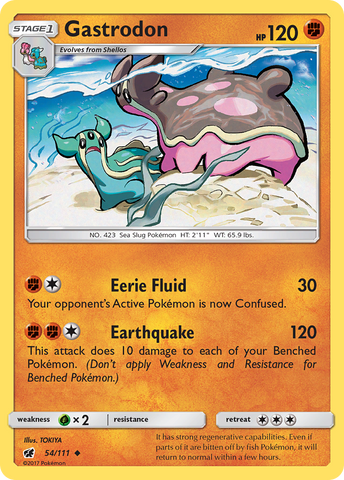 Gastrodon (54/111) [Sun & Moon: Crimson Invasion] - The Mythic Store | 24h Order Processing