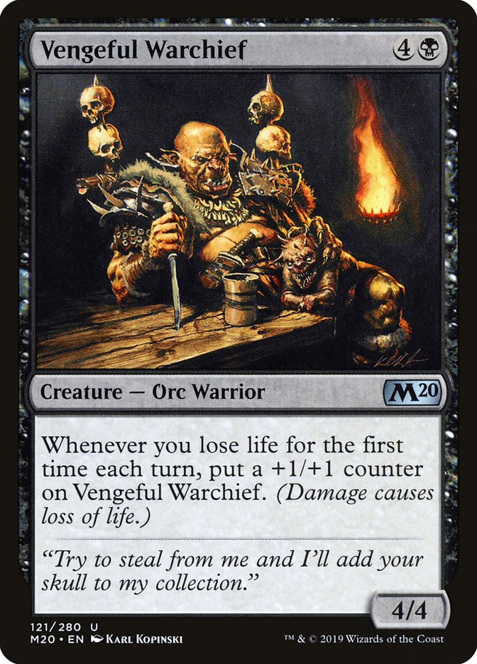 Vengeful Warchief [Core Set 2020] - The Mythic Store | 24h Order Processing