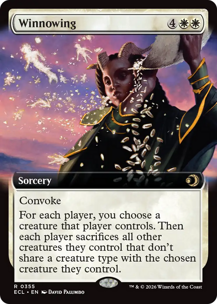Winnowing (Extended Art) [Lorwyn Eclipsed] - The Mythic Store | 24h Order Processing