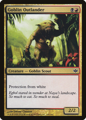 Goblin Outlander [Conflux] - The Mythic Store | 24h Order Processing