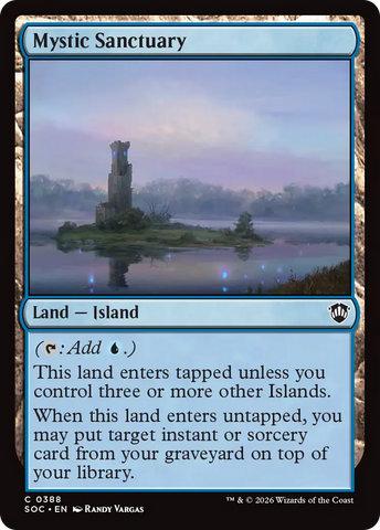 Mystic Sanctuary [Secrets of Strixhaven Commander] - The Mythic Store | 24h Order Processing