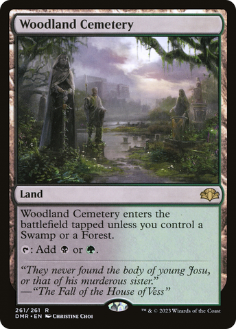 Woodland Cemetery [Dominaria Remastered] - The Mythic Store | 24h Order Processing