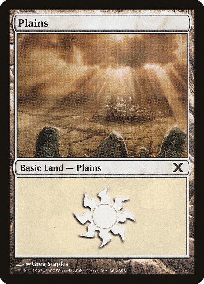 Plains (366) [Tenth Edition] - The Mythic Store | 24h Order Processing