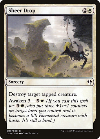 Sheer Drop [Duel Decks: Zendikar vs. Eldrazi] - The Mythic Store | 24h Order Processing