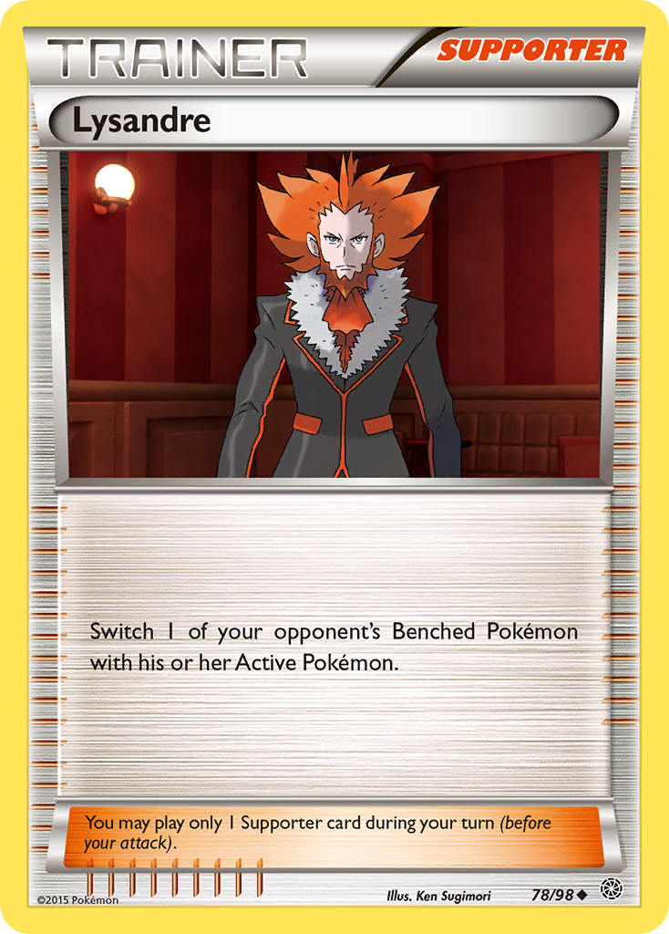 Lysandre (78/98) [XY: Ancient Origins] - The Mythic Store | 24h Order Processing