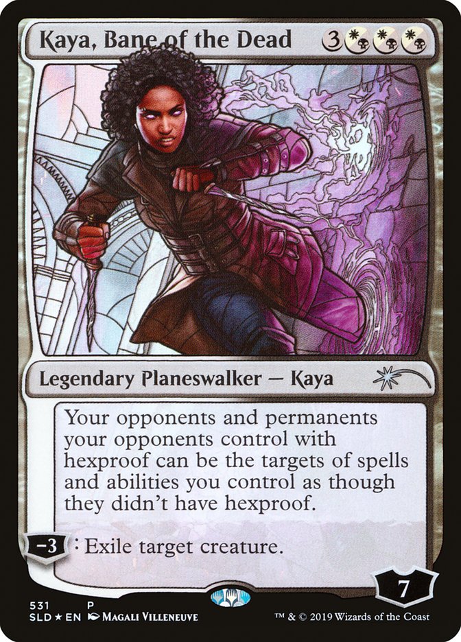 Kaya, Bane of the Dead (Stained Glass) [Secret Lair Drop Promos] - The Mythic Store | 24h Order Processing