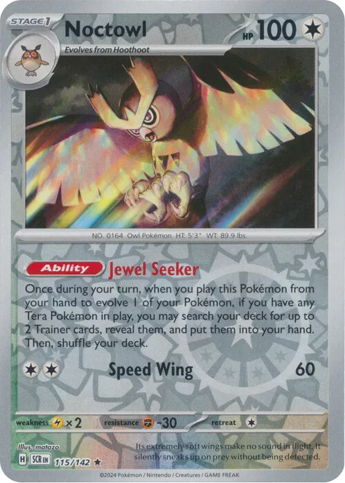 Noctowl (115/142) [Scarlet & Violet: Stellar Crown] - The Mythic Store | 24h Order Processing
