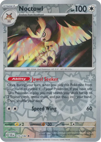 Noctowl (115/142) [Scarlet & Violet: Stellar Crown] - The Mythic Store | 24h Order Processing