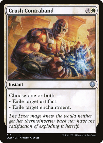 Crush Contraband [Starter Commander Decks] - The Mythic Store | 24h Order Processing