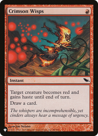 Crimson Wisps [The List] - The Mythic Store | 24h Order Processing