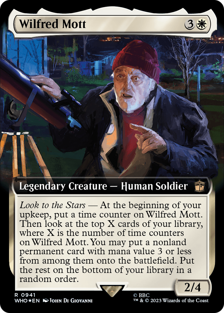 Wilfred Mott (Extended Art) (Surge Foil) [Doctor Who] - The Mythic Store | 24h Order Processing
