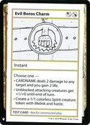 Evil Boros Charm [Mystery Booster Playtest Cards] - The Mythic Store | 24h Order Processing