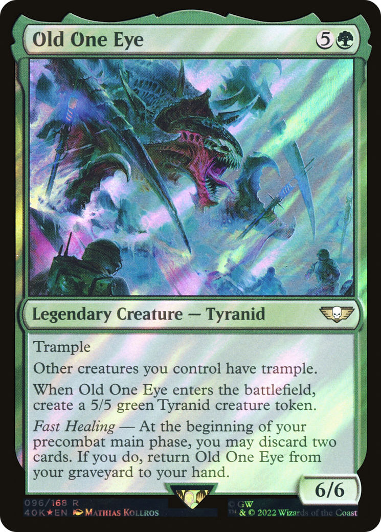 Old One Eye (Surge Foil) [Warhammer 40,000] - The Mythic Store | 24h Order Processing