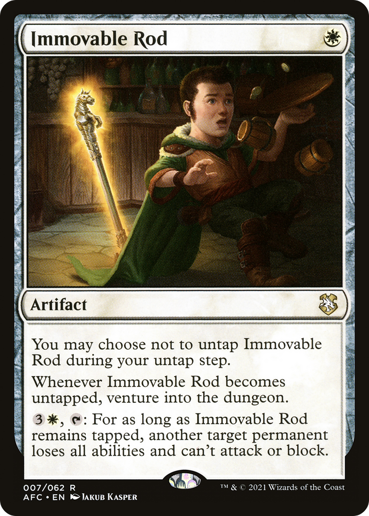 Immovable Rod [Dungeons & Dragons: Adventures in the Forgotten Realms Commander] - The Mythic Store | 24h Order Processing