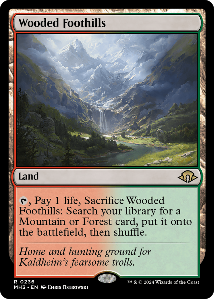 Wooded Foothills [Modern Horizons 3] - The Mythic Store | 24h Order Processing